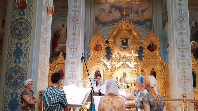 "Свете тихий" (Е. Азеев). Регент Екатерина Артюхова. смотреть онлайн