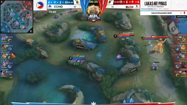 MPL PH S12 - W1D1 - BLCK vs ECHO - GAME 1 смотреть онлайн