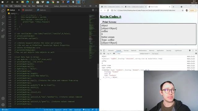 JavaScript with Pirple.com - Part 1 - Data Types and Variable Declaration смотреть онлайн