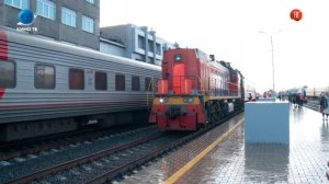 01.11.2019 На Сахалине возобновили движение поезда Южно Сахалинск – Тихая – Поронайск