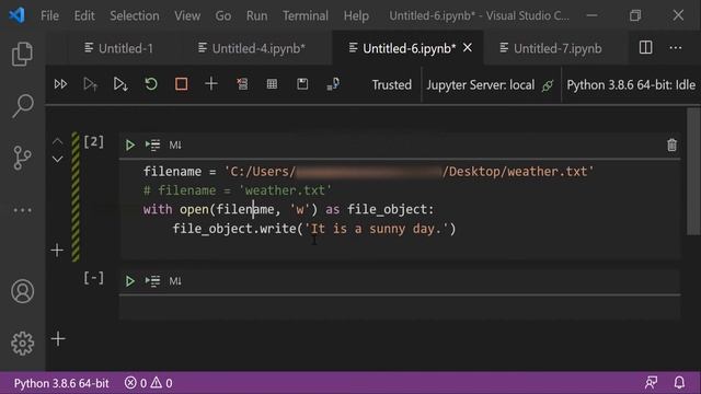 Python для начинающих: Урок 14: Работа с файлами: Запись в файлы смотреть онлайн