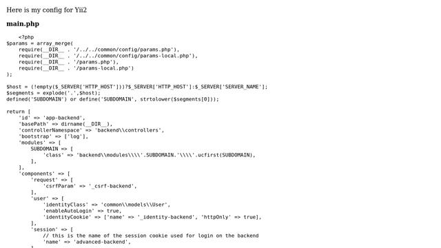 Yii framework and dinamic subdomains смотреть онлайн