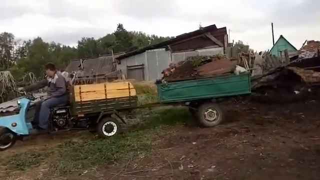 мотороллер с ДВС Брайт 9 л.с. смотреть онлайн