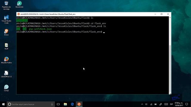 Configurar entorno para Flask en Unix (MacOS, Ubuntu, Debian, otros) смотреть онлайн