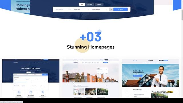 LateHome - Real Estate WordPress Theme real estate agent agency Build Website смотреть онлайн