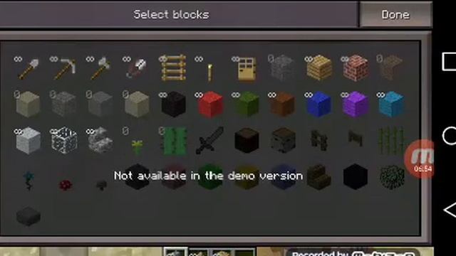 Minecraft Pe DeMo 0.2.1.