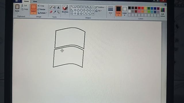 How to draw window logo in Ms Paint #mspaint #3d смотреть онлайн