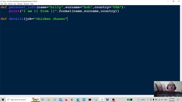 Python - Basic Function Arguments 2023 смотреть онлайн