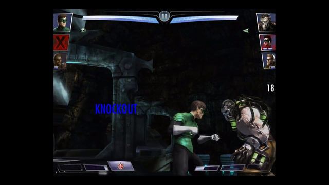 Injustice Gods Among Us iOS Battle 10 Bane смотреть онлайн
