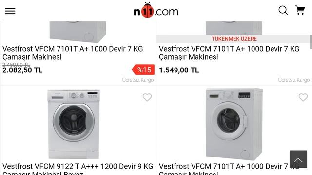 Vestfrost Çamaşır Makinesi Fiyatları | Vestfrost Çamaşır Makinesi Modelleri смотреть онлайн