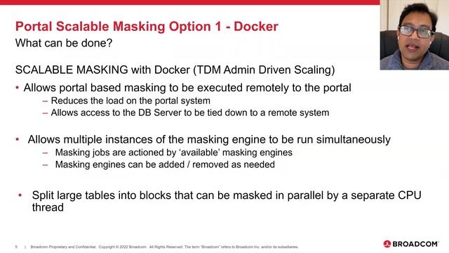 Scalable Masking with Test Data Manager and Docker смотреть онлайн