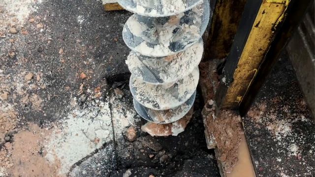 Бурение ямобуром смотреть онлайн