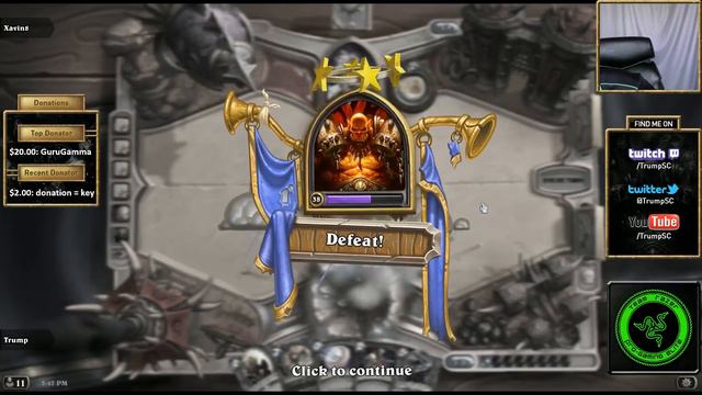 Hearthstone Arena: Mage freeze wombo combo смотреть онлайн