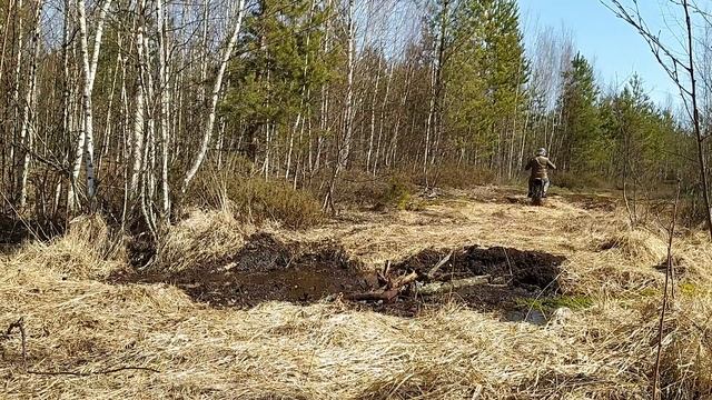 Эндуропрохват до оз. Глухое, через торфяники и болота. смотреть онлайн