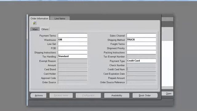 How ot Enable Credit Card related Field in Oracle Order Management. смотреть онлайн