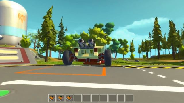 Scrap Mechanic - Новые блоки из стекла (Обзор ваших построек) #8 смотреть онлайн