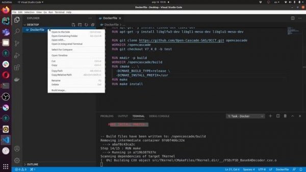 Lesson 6: OpenCascade in Docker | Why Docker | Linux and Windows images