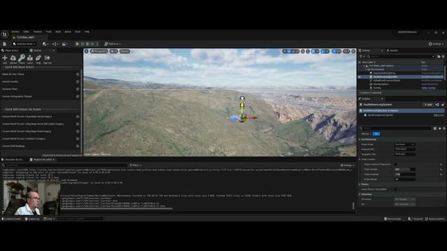 UNREAL5 TUTORIAL CESIUM & GOOGLE MAP смотреть онлайн