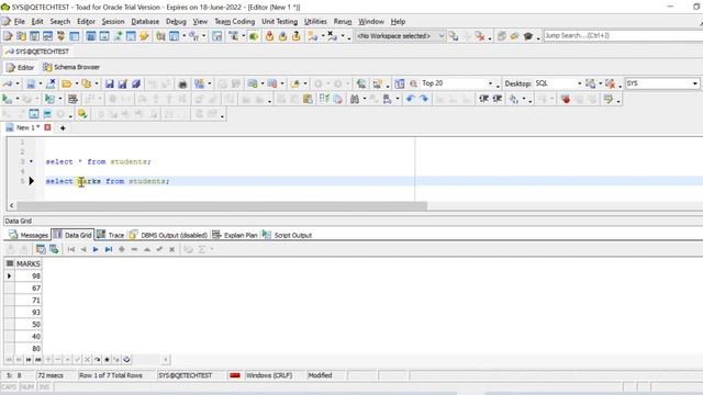 How to Find An Average Marks of Students Table in Oracle SQL смотреть онлайн
