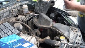 Замена Воздушного Фильтра на Mitsubishi Outlander