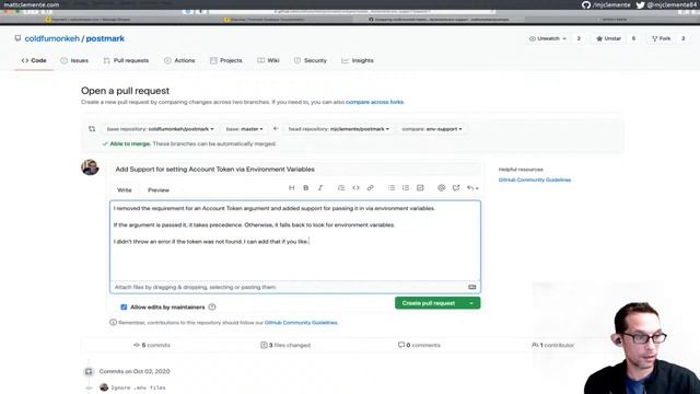 Hacktoberfest 2020 - PRs + Postmark + CFML (Learning by Trial and Error) смотреть онлайн