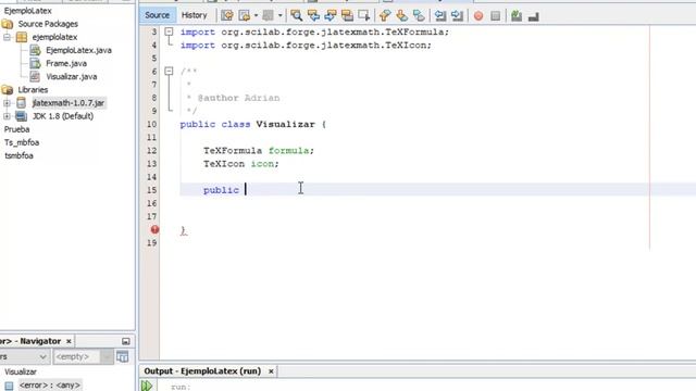 LaTeX en Java. Visualiza ecuaciones matemáticas en Java código LaTeX - Marzo 2020 - Parte 1 смотреть онлайн