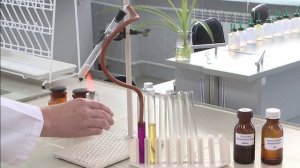 Получение и изучение свойств метана. Опыт 1