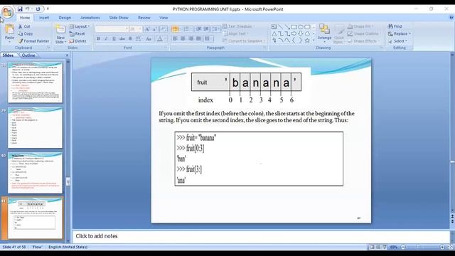 STRINGS IN PYTHON смотреть онлайн