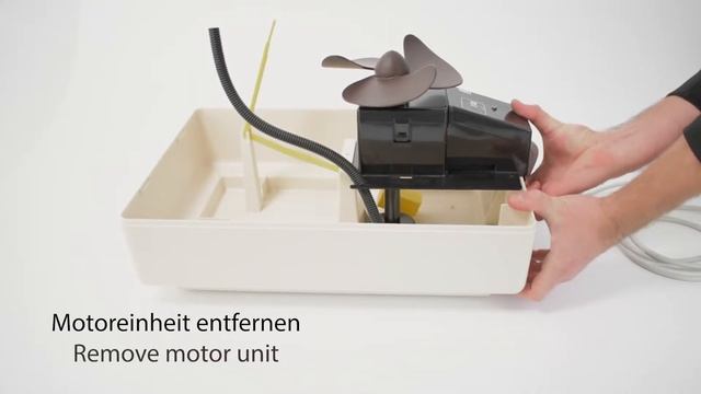BRUNE Luftbefeuchter B125 Motoreinheit wechseln / BRUNE humidifier B125 motor unit change смотреть онлайн