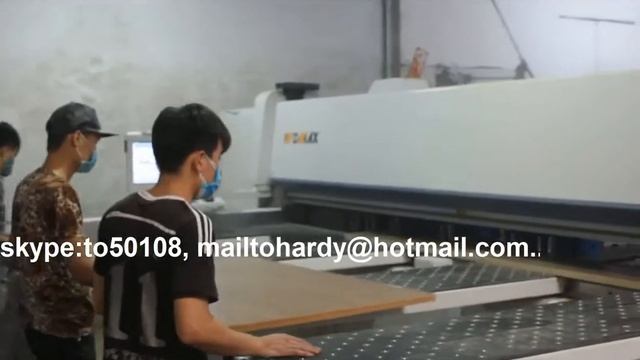 CNC panel Saw line KDT, wood panel CNC saw machine, wood panel saw machine смотреть онлайн