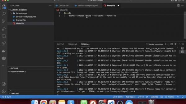 Docker+Laravel+Mysql easy and professional way.