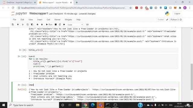 Python Automation Projects: Web Scrapping with Python смотреть онлайн