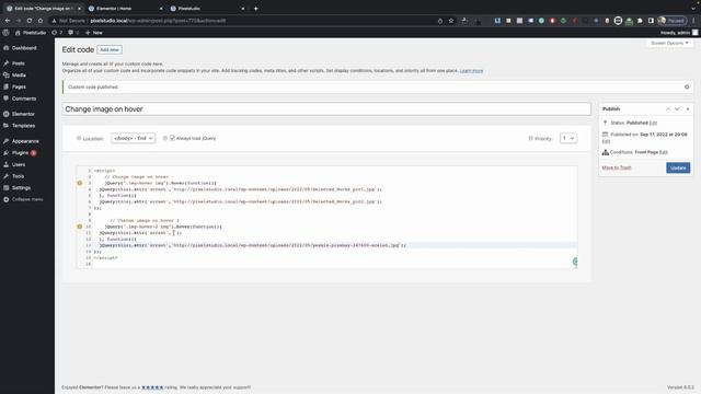 Change image on hover in Elementor | Updated Version смотреть онлайн