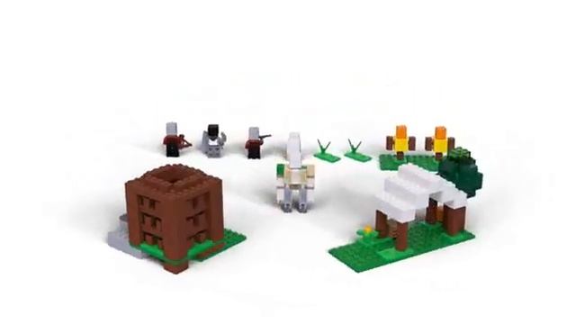 Lego Minecraft Аванпост разбойников 21159 смотреть онлайн