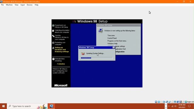 How to Install Windows 98 SE on Virtualbox! смотреть онлайн