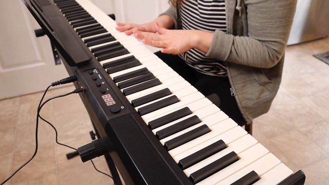 Longeye 88 Keys Digital Piano Review | Weighted Keys, Stand, Sustain Pedal, Carrying Case смотреть онлайн