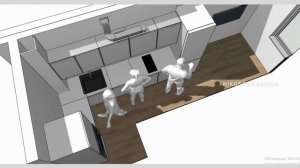 Планировочное решение для кухни