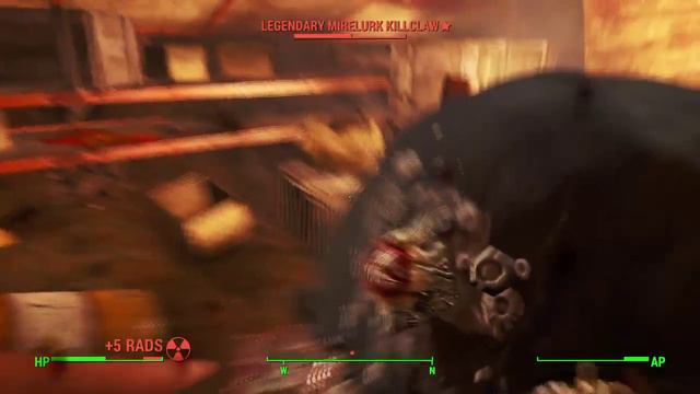 Fallout 4 (Furious Power Fist VS. Legendary Mirelurk Killclaw) HD смотреть онлайн