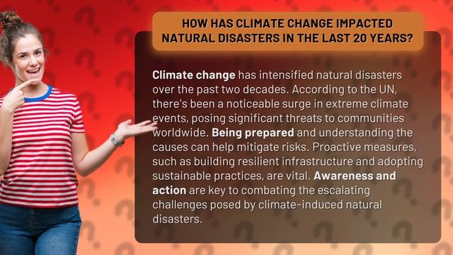 How Has Climate Change Impacted Natural Disasters in the Last 20 Years? смотреть онлайн