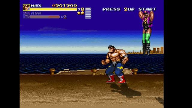 Streets of Rage Remake 5.2 : Alternative road SOR 2 - Mania (Max) смотреть онлайн