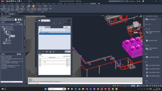 PowerPack for Autodesk Plant 3D - AutoSheet смотреть онлайн