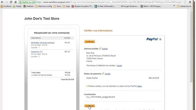 Tutoriel PHP/PayPal : Paypal Express Checkout NVP/SOAP смотреть онлайн