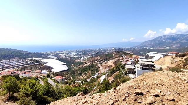 ВИД на всю АЛАНИЮ | Недвижимость в Турции | купить земельный участок в Турции | Недвижимость Аланьи смотреть онлайн