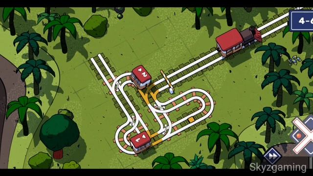 Railbound puzzle game - Zone 4 extra level Solutions - guide walk through смотреть онлайн