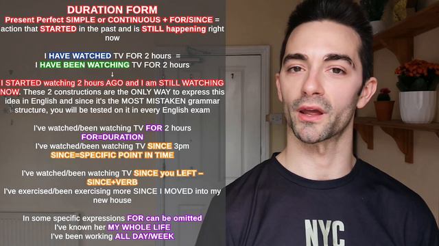 Choose Correct Tenses With FOR, SINCE, HOW LONG | Why We Use DURATION FORM In English And How смотреть онлайн