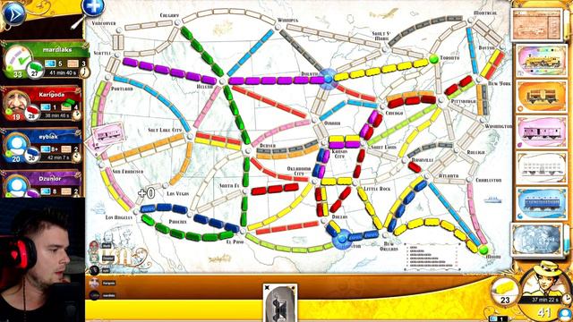 Pociągi - NOWA luźna Planszówka | Ticket to Ride [#1] смотреть онлайн