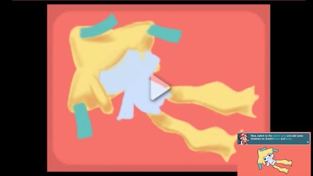 Pokemon Art Academy 3DS Gameplay - Drawing Jirachi смотреть онлайн