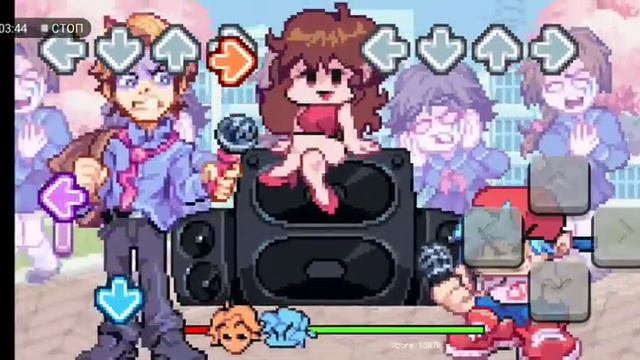 прохождение 6 недели Friday night funkin' + перевод диалогов смотреть онлайн