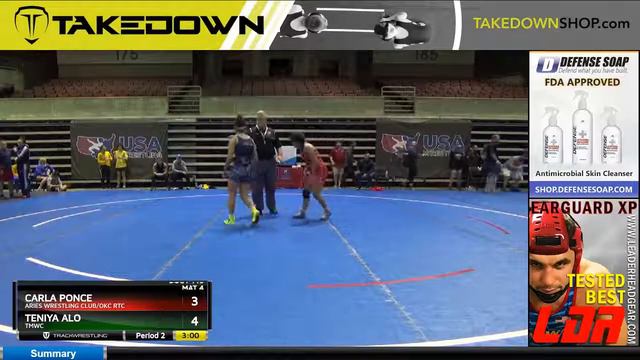 WM 63 Carla Ponce Aries Wrestling Club-OKC RTC Vs Teniya Alo TMWC смотреть онлайн