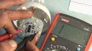 Простая светодиодная лампа  схема ремонт